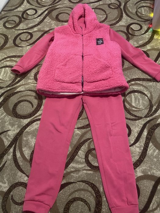 Зимовий жіночий костюм на флісі 50-52 розмір