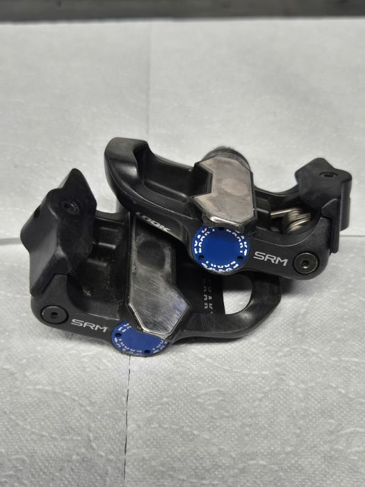 Pedały z pomiarem mocy look srm exakt dual keo obustronny spd rowerowe