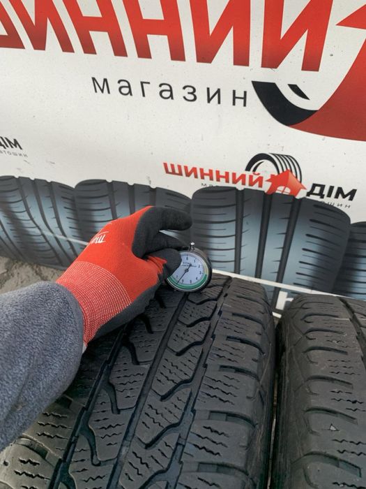 Шини 205/75 R16C Goodyear пара зима 2021 рік 6,4 мм
