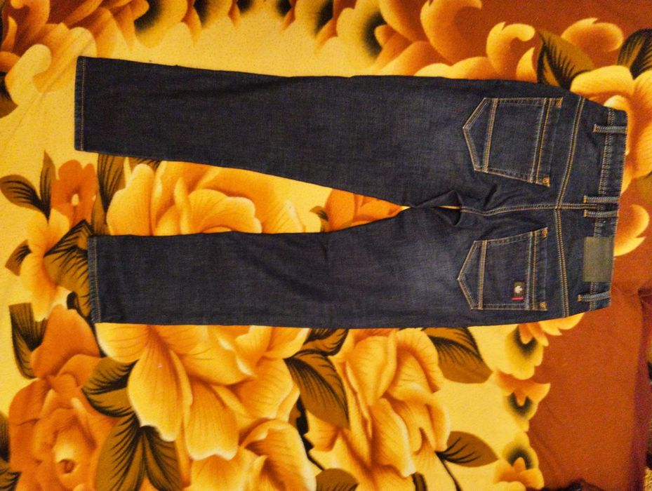 Джинси чоловічі Dsouaviet, стрейчові FRAM,  BLUE SEA сині, Replay білі