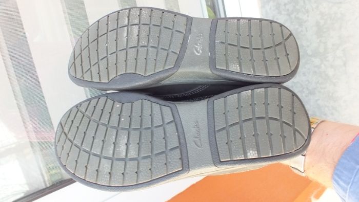Super półbuty męskie skóra marki Clarks colection w roz 41