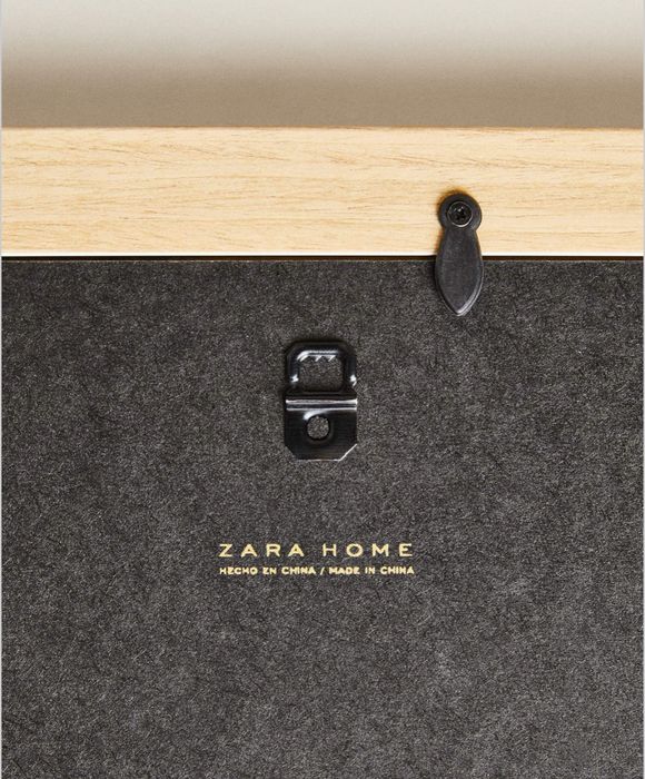 Moldura Pequena De Fotos De Madeira Zara Home NOVO