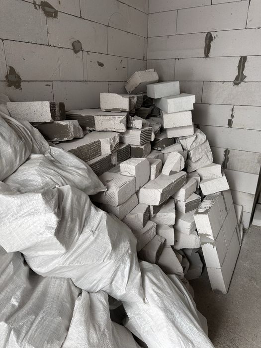 Газоблок після демонтажу стін