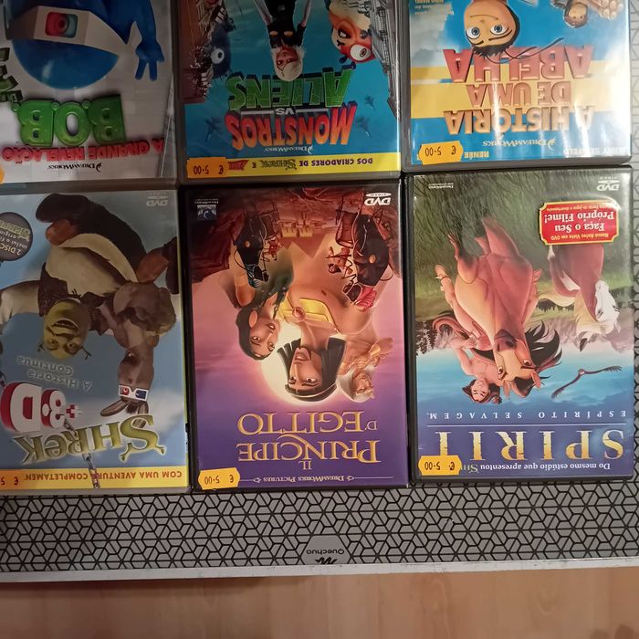 Filmes de Animação da DreamWorks e Disney-Pixar IV.