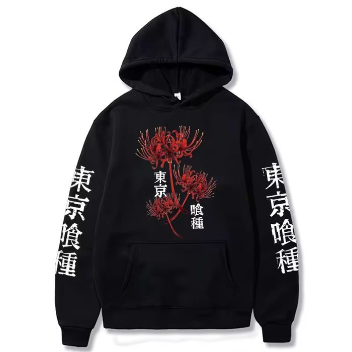 Sweatshirt com Capuz " Hoodies Anime Tokyo Ghoul " Tamanho M