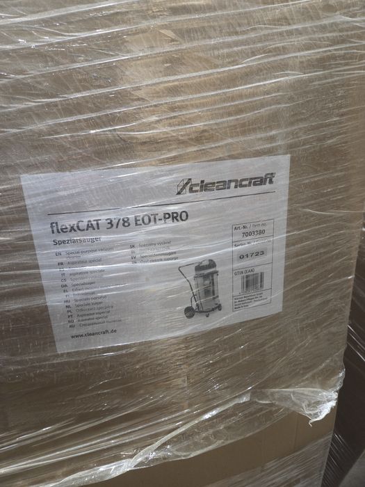 ASPIRADOR CLEANCRAFT 378 EOT PRO P/Solidos, Liquidos,oleos,limalhas