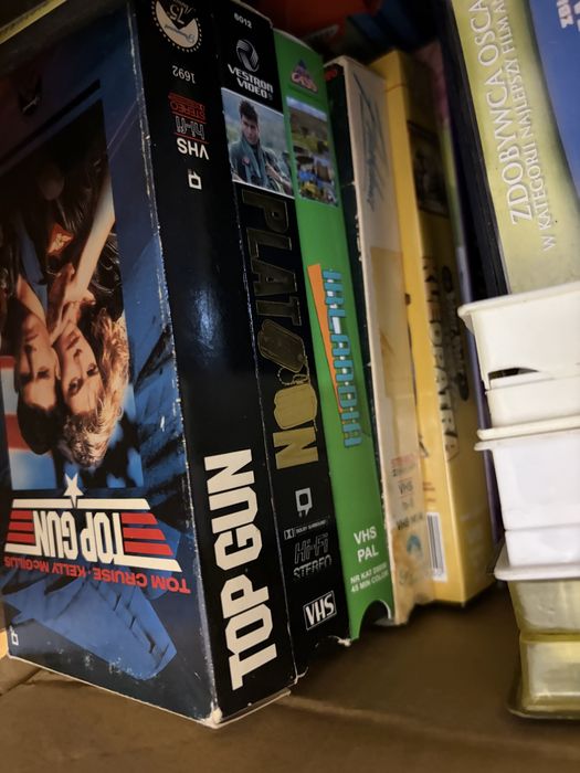 Kolekcja VHS dvd blue ray