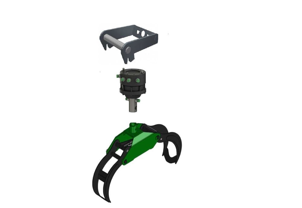 Chwytak / rotator / mocowanie do koparki / minikoparki / praca pozioma