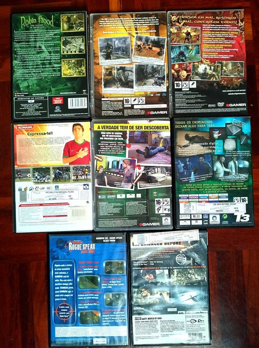 Lote de Jogos PC64172214205059121