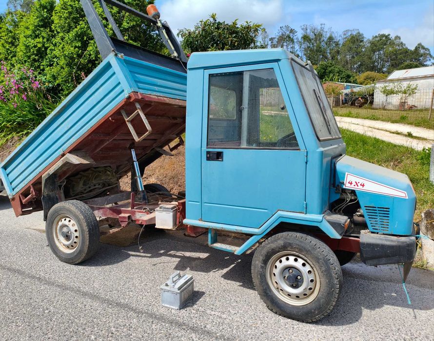 Tratorcarro motor lombardini de 2 cilindros