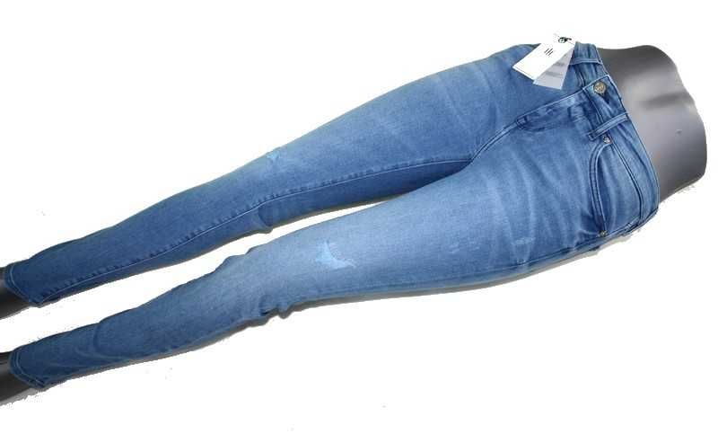 Jeansy Tommy Hilfiger Venice rurki damskie nowe oryginalne - W27/L32