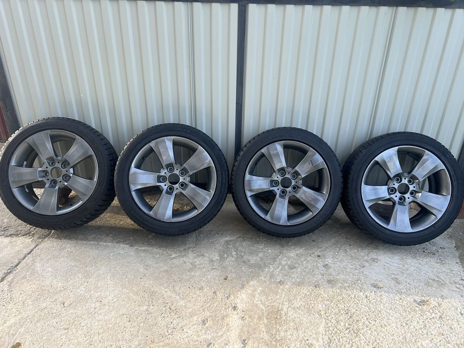 Титани разом із хорошою резиною R18 -5x120 -ціна  вказана за всі -4