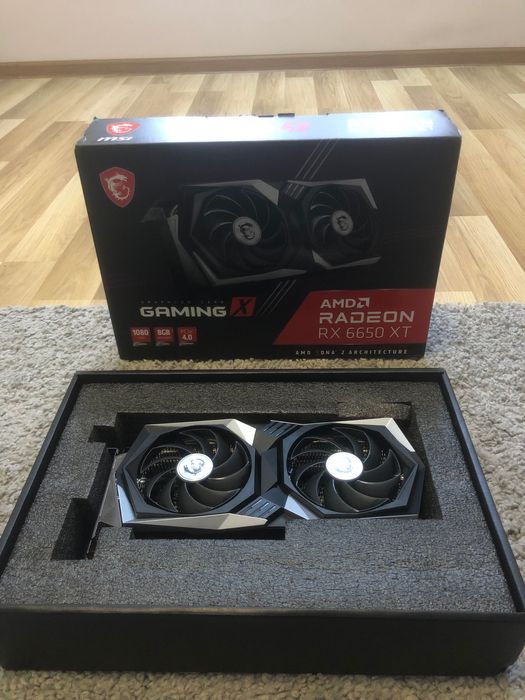 AMD Radeon RX6650XT 8gb. MSI gaming X: 9 800 грн. - Комплектуючі та ...