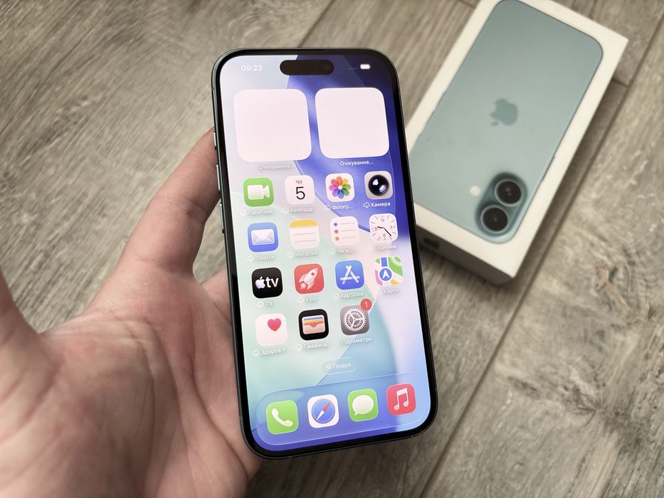 iPhone 16 128gb Teal фіз сім з дефектом