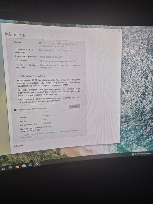 Komputer stacjonarny