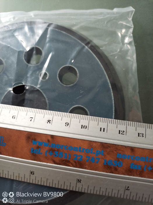 Prato para lixadora 120mm 4 furos