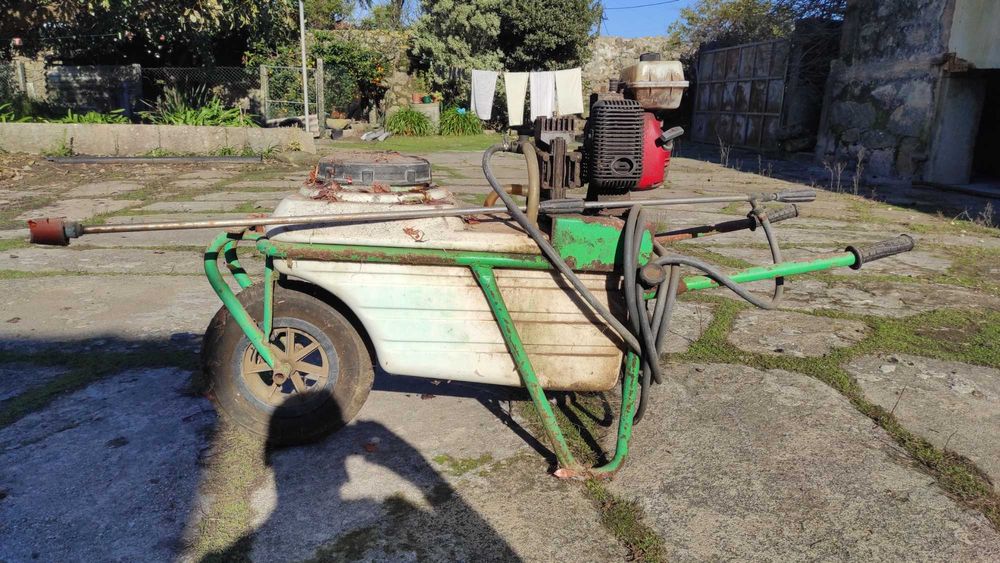 Carrinho de jardineiro/ sulfatador