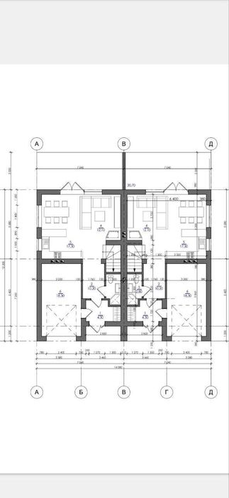Продаж дуплексу(сирця) 135м2 у Крихівцях