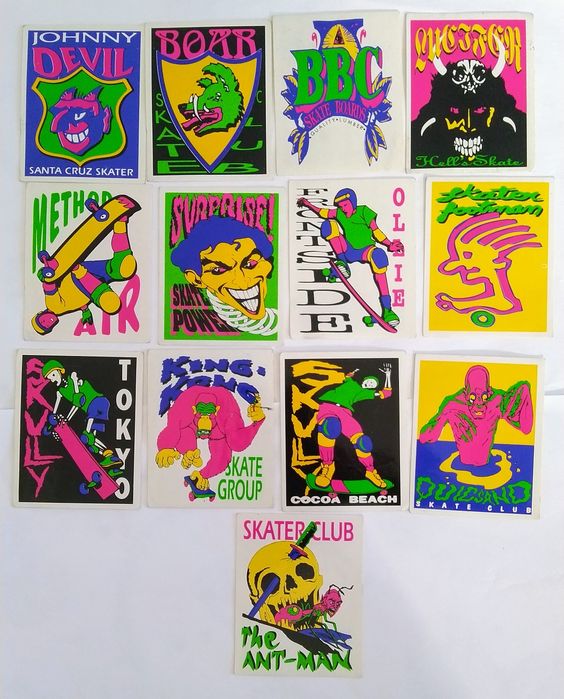 Cromos do American Top Skate. Ulifer