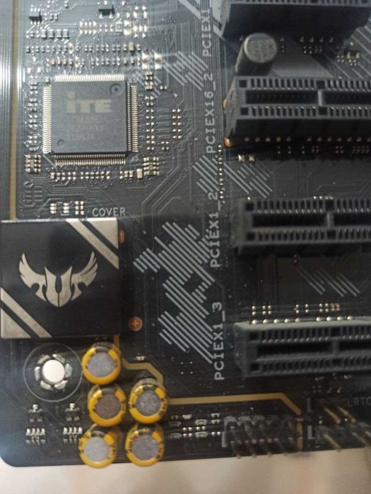 Материнська плата ASUS TUF B450‑PRO GAMING, AM4, мощний VRM, чек