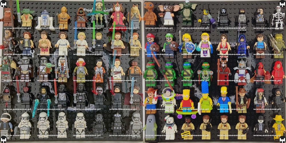 MM - Mini Figuras LEGO - Filmes / Series / Anime / Jogos / Marvel