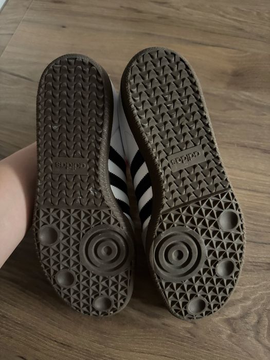 Кросівки Adidas Samba білі оригінал 39.5(38)