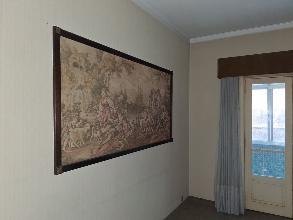 Quadro/ Tela Gobelin | Tapeçaria Aubusson em moldura