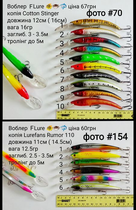 Воблер (Bandit, Blitz EX-DR, Deep Diver, Bomber )
