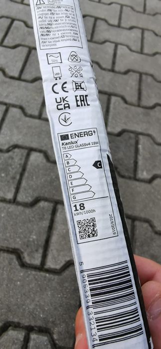 Świetlówka Led 18W.