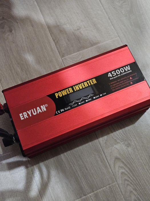 Инвертор 12V → 220V 4500W