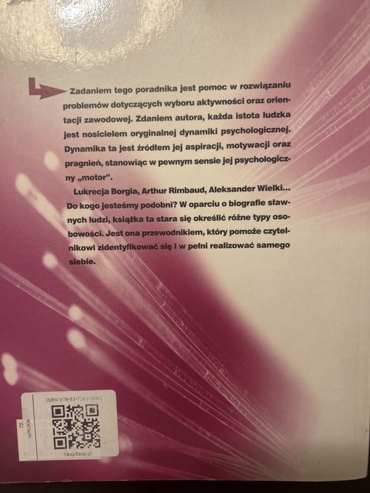 Poznaj siebie czyli odkryj swoją osobowośc