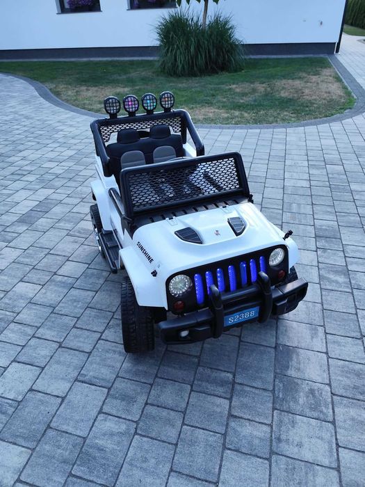 JEEP SUNSHINE DUZY dla dzieci elektryczny z pilotem