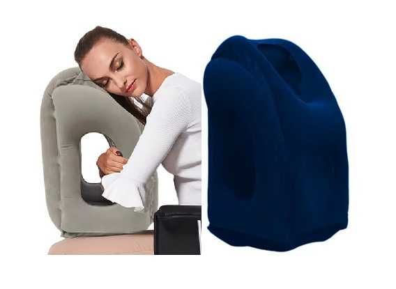 Poduszka podróżna dmuchana - komfort dla kręgosłupa