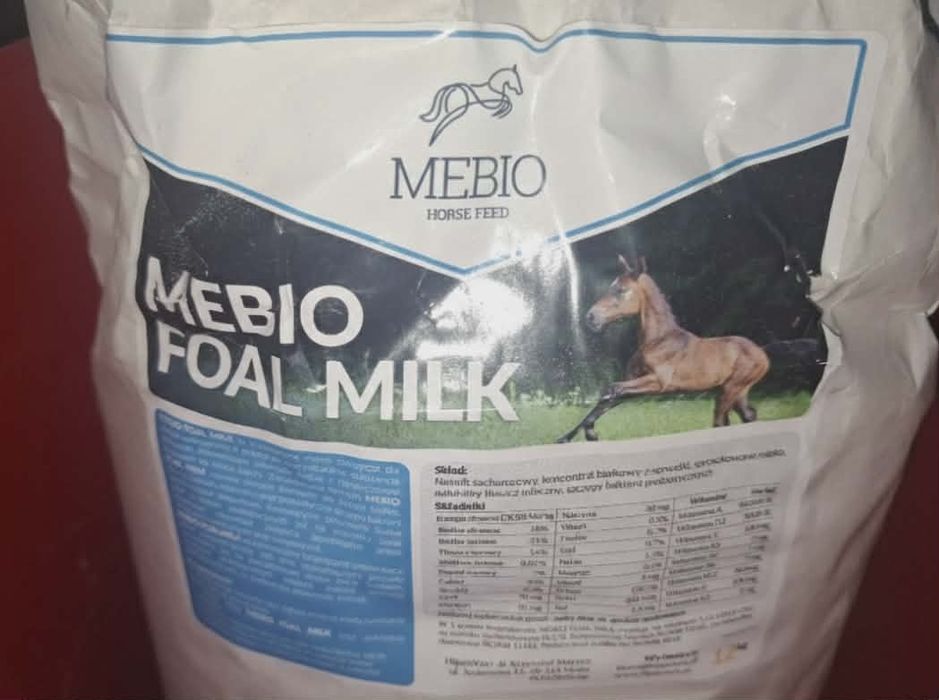 Mleko proszkowe dla źrebiąt mebio 12kg