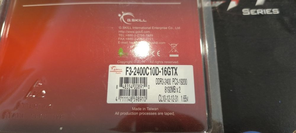 Asrock Z97X Killer + i7 4790k + 32gb 2400MT/s trident X
