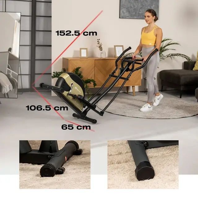 Орбитрек Hop-Sport HS-003C Focus магнитный золотистый до 120 кг