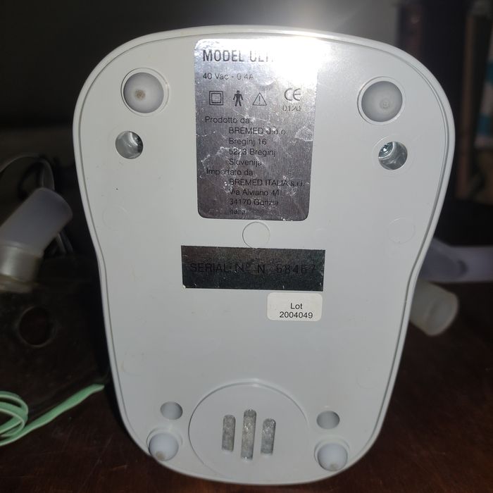 Sistema de aerossolterapia por ultra-som BD5004