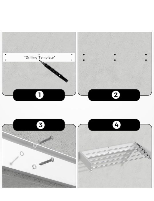 Suszarka Ścienna do ubrań