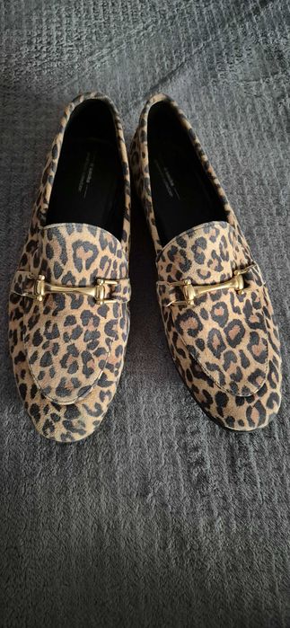 Buty Mokasyny 38 Panterka