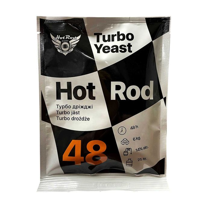 Дріжджі Hot Rod для браги, вина, рому, віскі — перевірені практикою