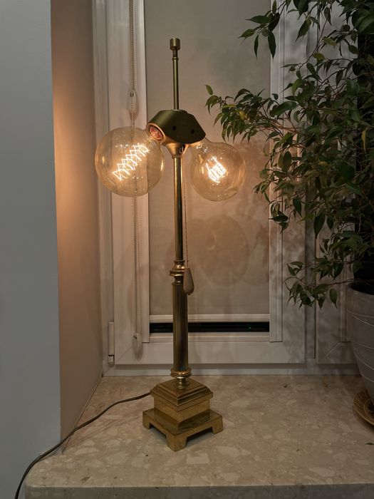 Lampa Art Deco Mosiądz