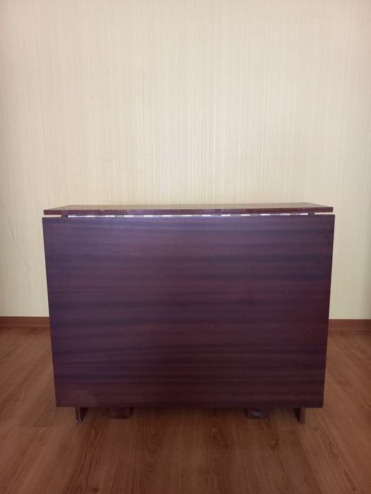 Стіл-"книжка" розкладний нелакований