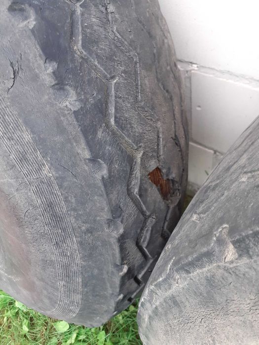 Koła felgi opony 12.00 R20 przyczepa HL 8011