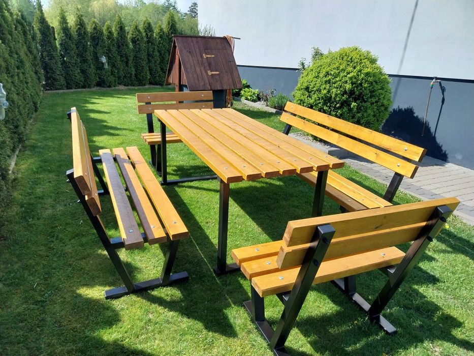 NAJTANIEJ Zestaw meble ogrodowe tarasowe duże  loft