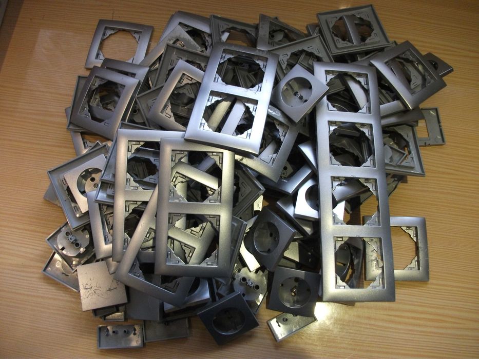 Teclas de interrutores e tomadas Cinzentas Efapel