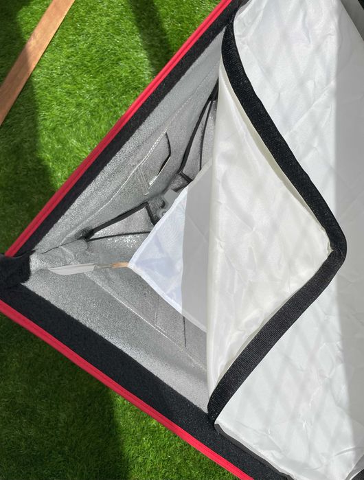 Duas Softboxes Wallimex + Acessorios para Flash