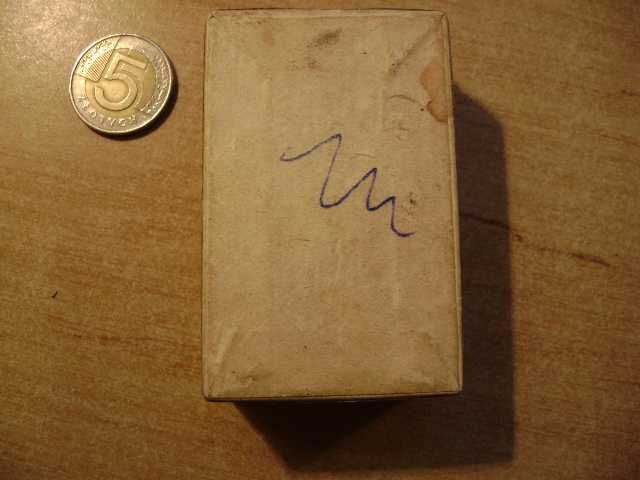 Starocie z PRL - Zegarek damski ŁUCZ = Puste pudełko do wykorzystania