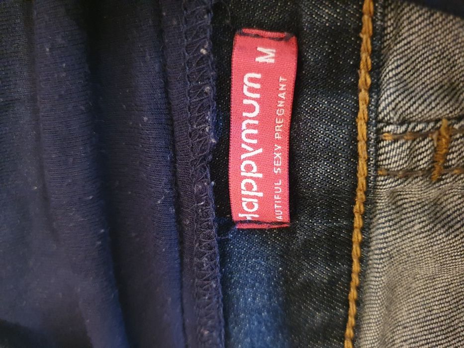 Jeansy ciążowe M
