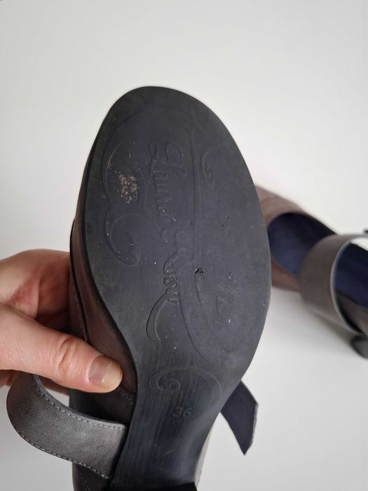 Laura Rosa 36, damskie półbuty ze skóry naturalnej