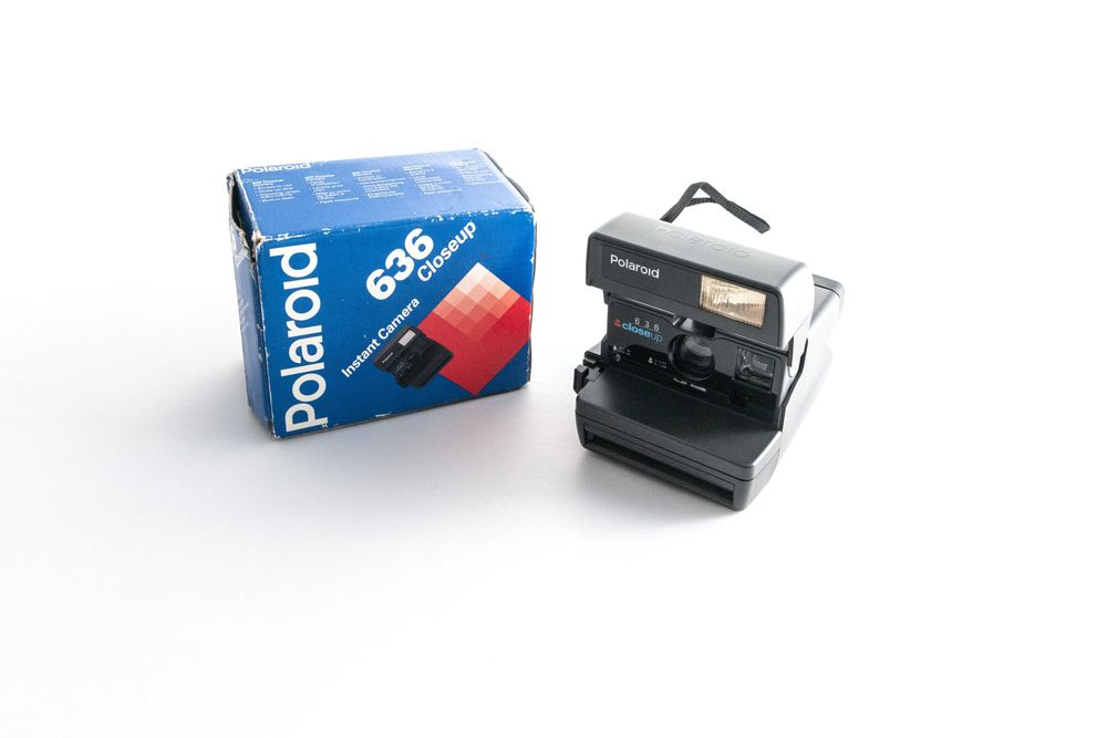 Aparat natychmiastowy Polaroid 636 Closeup